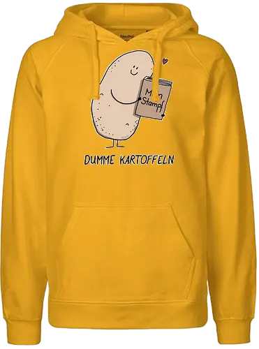 Dumme Kartoffeln - Mein Stampf - Kartoffeln, Rechtsextremismus, Mein Stampf, Menze, Cartoostrophal, gegen Rechts, Antifaschismus - Fairtrade Hoodie