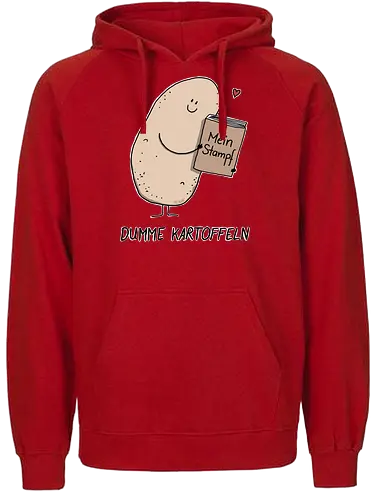 Dumme Kartoffeln - Mein Stampf - Kartoffeln, Rechtsextremismus, Mein Stampf, Menze, Cartoostrophal, gegen Rechts, Antifaschismus - Fairtrade Hoodie