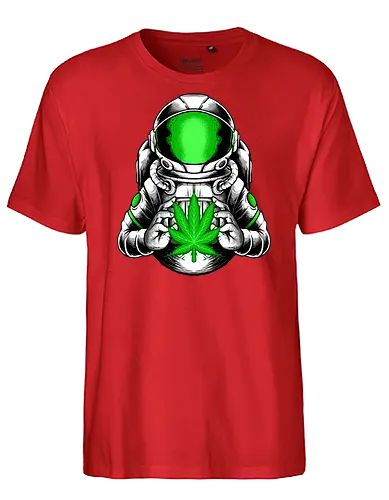 little hope  - cannabis, astronaut, hope, 420, space, galactic, galaxy, cool, leaf, nature - Fairtrade T-Shirt