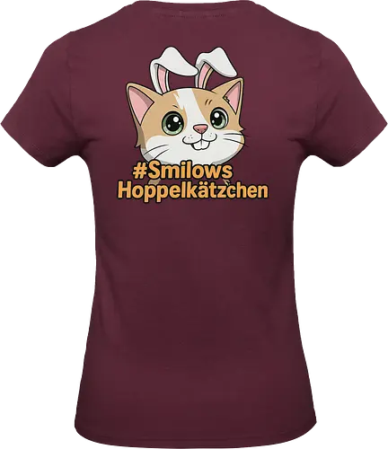 #Hoppelkätzchen - Twitch, Streamer, Katze, Smilow - Standard T-Shirt (Frauen)