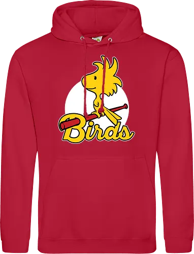 Comic Yellow Bird Baseball 