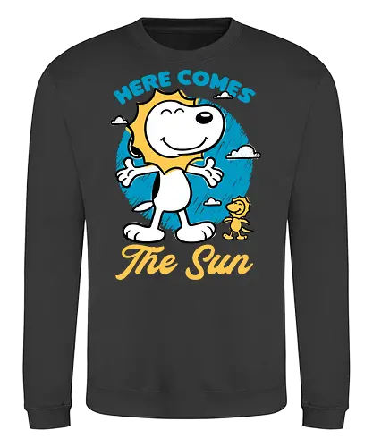 Beagle Summer Music - Summertime, Summer, Wave, Pet, Dog, Beagle, Beach, Adventure, Classic, Vintage, Retro, Cartoon, Sun, Sunny, music, musical, song, lyrics, quote - Sweatshirt