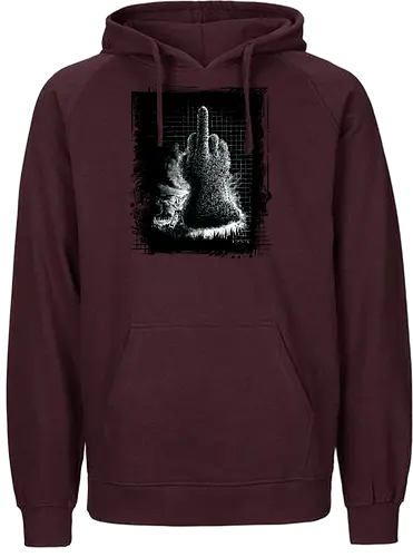secret garden - Kplx, Garten, fuck - Fairtrade Hoodie