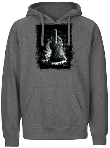 secret garden - Kplx, Garten, fuck - Fairtrade Hoodie