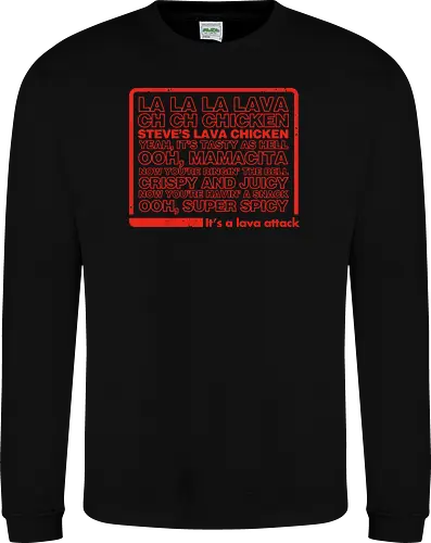 Steves Lava Chicken List