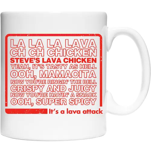 Steves Lava Chicken List