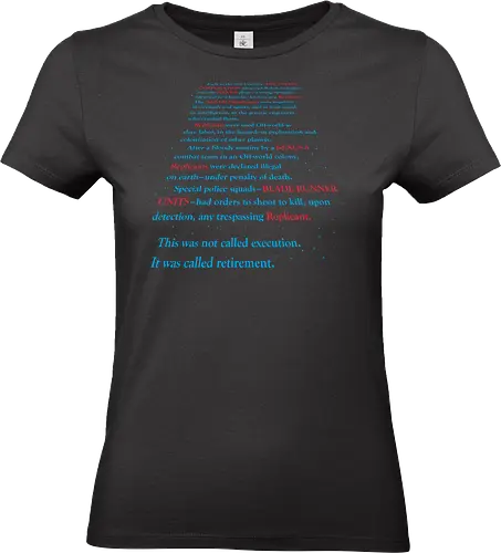 The old magic - bladerunner, blade runner, nexus 6, tyrell, replicants, into, deckard, harrison ford - Standard T-Shirt (Frauen)