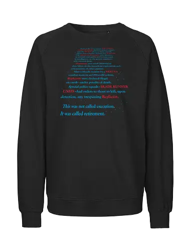 The old magic - bladerunner, blade runner, nexus 6, tyrell, replicants, into, deckard, harrison ford - Fairtrade Sweatshirt