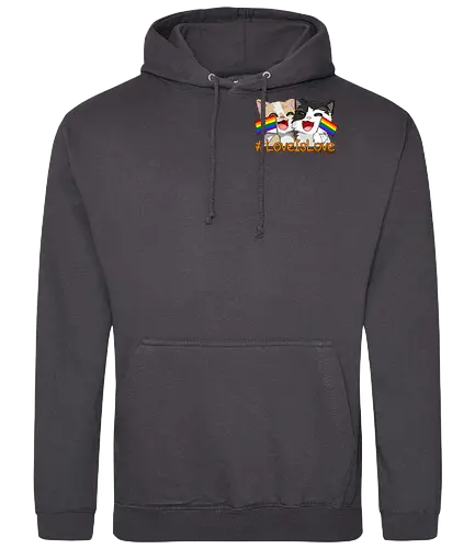 #LoveIsLovePocket - Smilow, Twitch, Streamer, Katze - Standard Hoodie