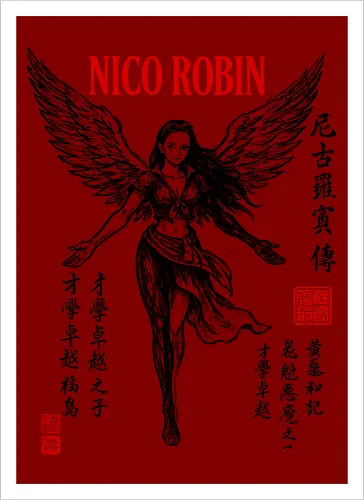 nicorobin sumi e 