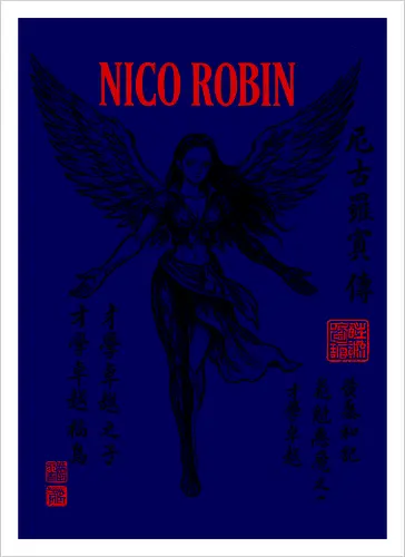 nicorobin sumi e 