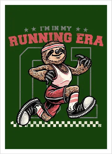 I’m in my running era