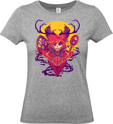 RADIO DEMON - alastor, Demon, demon, radio demon, cartoon, hell - Standard T-Shirt (Frauen)