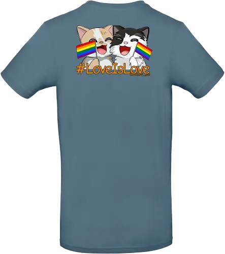 #LoveIsLoveBack - Twitch, Streamer, Katze, Smilow - Standard T-Shirt