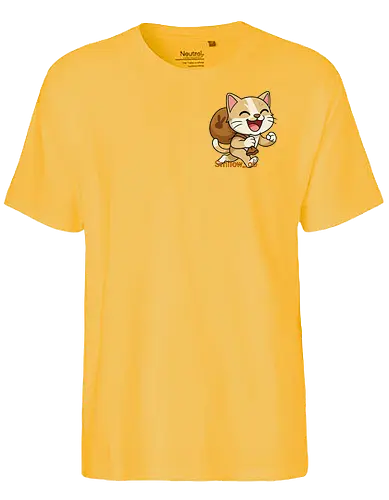 #LootGoblinPocket - Twitch, Streamer, Katze, Smilow, Lootgoblin - Fairtrade T-Shirt