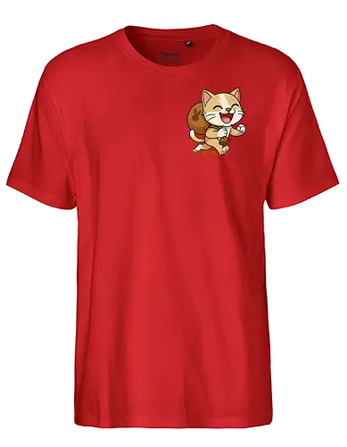 #LootGoblinPocket - Twitch, Streamer, Katze, Smilow, Lootgoblin - Fairtrade T-Shirt