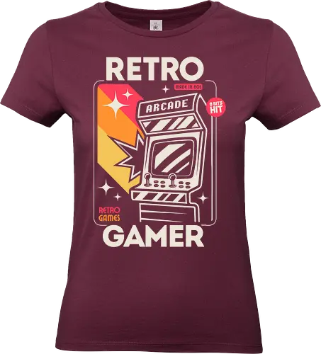 Retro Gamer - Made in 80s - 80er, 80er Jahre, Arcade, Ästhetik, Gaming, Geek, Illustration, Retro, Retro-Gaming, Videospiele, Vintage, Made in den 80ern, Lustig, lm2kone - Standard T-Shirt (Frauen)