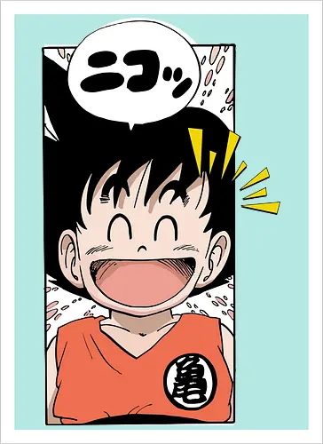 happy goku