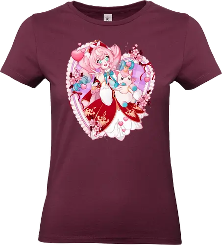 Healer of Light! - hsr, honkai star rail, hyacine, gacha, games, healer, kawaii - Standard T-Shirt (Frauen)