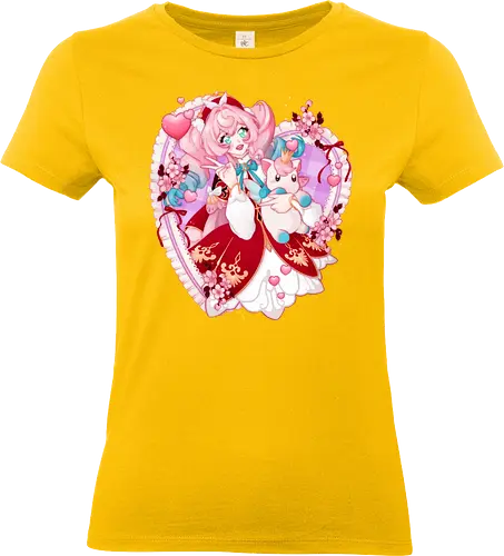 Healer of Light! - hsr, honkai star rail, hyacine, gacha, games, healer, kawaii - Standard T-Shirt (Frauen)