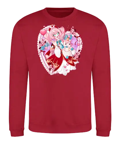 Healer of Light! - hsr, honkai star rail, hyacine, gacha, games, healer, kawaii - Sweatshirt