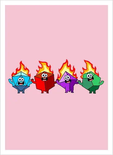 scary dice 