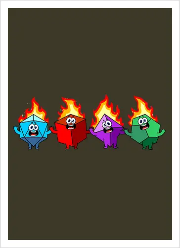 scary dice 