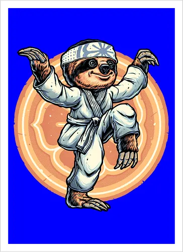 The Legend of Karate Sloth