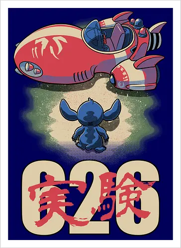 Anime Alien Spaceship