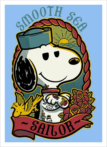 Beagle Sailor Tattoo