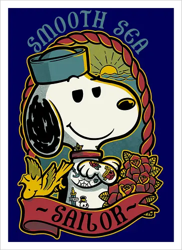 Beagle Sailor Tattoo