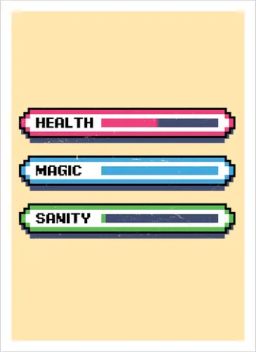 Video Game Sanity Bar