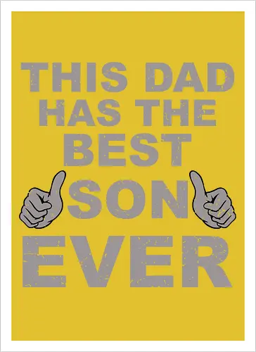 THIS DAD HAS THE BEST SON EVER