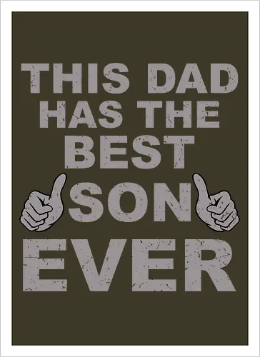 THIS DAD HAS THE BEST SON EVER