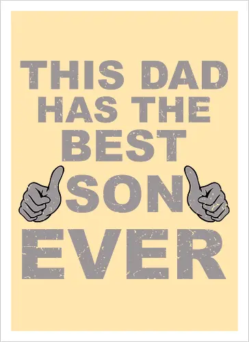 THIS DAD HAS THE BEST SON EVER