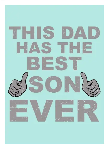 THIS DAD HAS THE BEST SON EVER