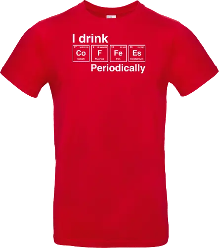 I drink coffee periodically