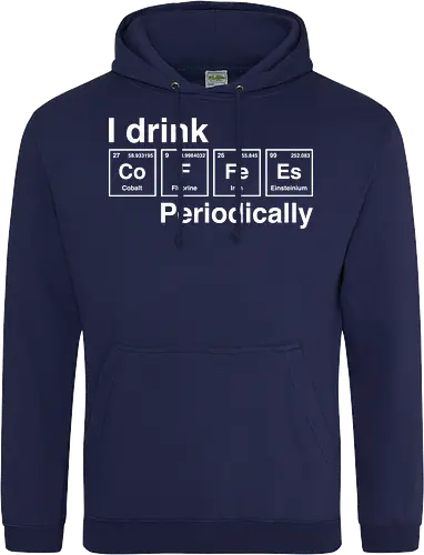 I drink coffee periodically