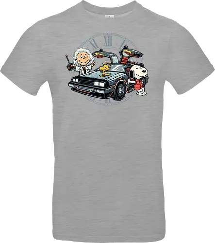 Time Travel Buddies - Cartoons, comics, movie, mash up, parody, funny, humor, time travel - Standard T-Shirt