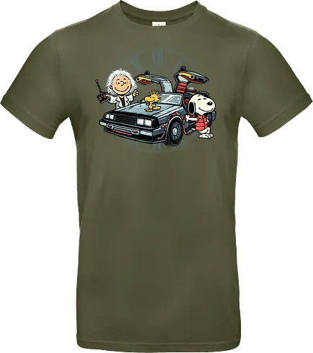 Time Travel Buddies - Cartoons, comics, movie, mash up, parody, funny, humor, time travel - Standard T-Shirt