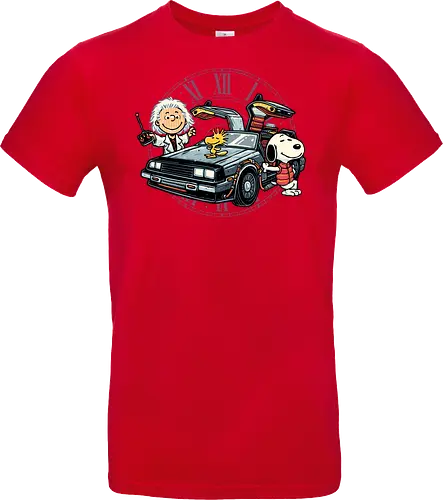 Time Travel Buddies - Cartoons, comics, movie, mash up, parody, funny, humor, time travel - Standard T-Shirt