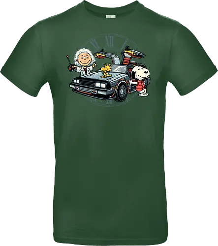 Time Travel Buddies - Cartoons, comics, movie, mash up, parody, funny, humor, time travel - Standard T-Shirt