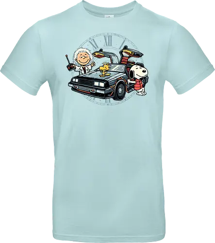 Time Travel Buddies - Cartoons, comics, movie, mash up, parody, funny, humor, time travel - Standard T-Shirt