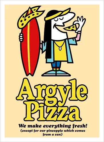 Argyle pizza