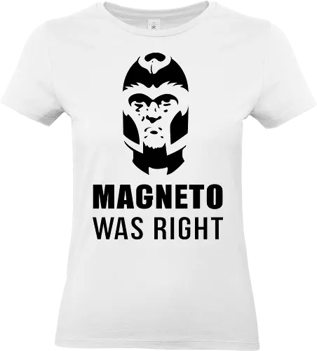He was right - Magnet, comic, right - Standard T-Shirt (Frauen)