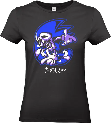 Infinite fun - Hedgehog, easter egg, fun, infinite, tails - Standard T-Shirt (Frauen)