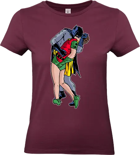 Batkiss - Bat, parody, comic, lgtbi - Standard T-Shirt (Frauen)