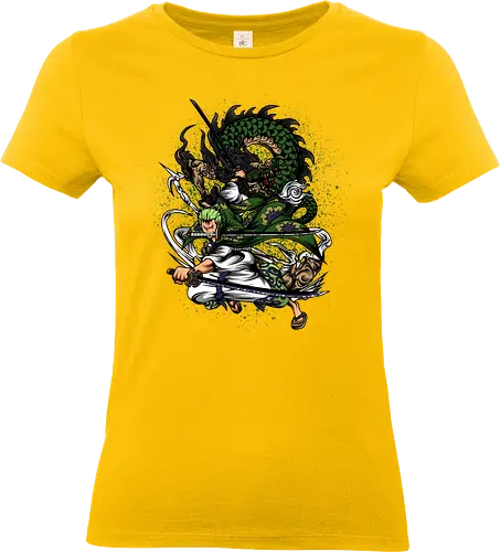 The Unbreakable Samurai - The Unbreakable Samurai, captain, monkey d ruffy, pirate, strohhut, strawhat, one, piraten, pirat, pirates, pirate, piece, schiff, boot, ship, ocean, ozean, meer, grandline, redline, north, east, south, west, blue, schatz, gold, ich werde der könig der piraten, nakama, abenteuer, crew, i will be the pirate king - Standard T-Shirt (Frauen)