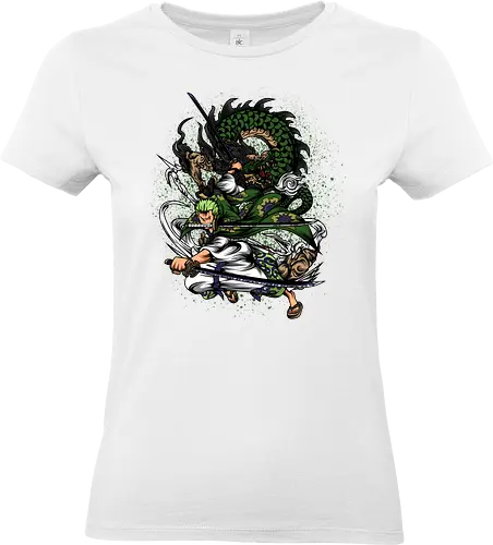 The Unbreakable Samurai - The Unbreakable Samurai, captain, monkey d ruffy, pirate, strohhut, strawhat, one, piraten, pirat, pirates, pirate, piece, schiff, boot, ship, ocean, ozean, meer, grandline, redline, north, east, south, west, blue, schatz, gold, ich werde der könig der piraten, nakama, abenteuer, crew, i will be the pirate king - Standard T-Shirt (Frauen)