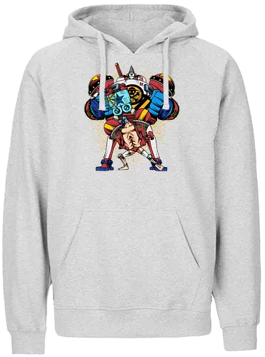 The Steel Soldier - The Steel Soldier, captain, monkey d ruffy, pirate, strohhut, strawhat, one, piraten, pirat, pirates, pirate, piece, schiff, boot, ship, ocean, ozean, meer, grandline, redline, north, east, south, west, blue, schatz, gold, ich werde der könig der piraten, nakama, abenteuer, crew, i will be the pirate king - Fairtrade Hoodie
